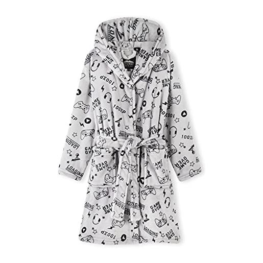 Vestaglia In Pile Per Bambina - Morbida E Calda, Con Cappuccio, Taschene E Cintura, Taglie 5-6 Fino A 13-14 Anni - Foto 6