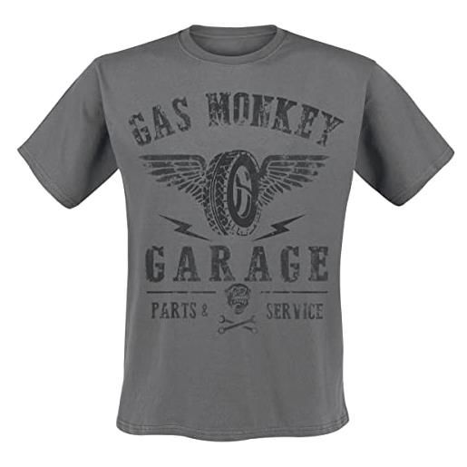 Gas Monkey Garage fast'n loud t-shirt nero s