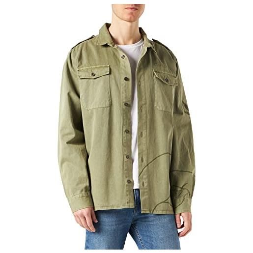 Desigual chaq_quim jacket, green, s mens