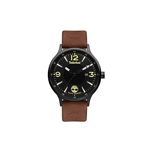 Timberland orologio uomo analogico al quarzo con cinturino cuoio tdwga2100902