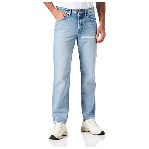 Jack & jones jjichris colt sfi 026 ln jeans, blu denim, 34w x 34l uomo