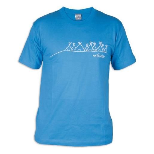 Tatonka - wichothi, maglietta da uomo, blu (french blue), xl