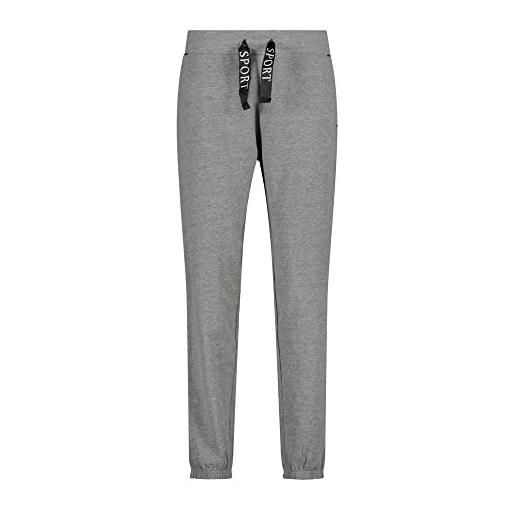 CMP melange stretch fleece long pant with logo on the laces, girl, 48, fumo mel. 