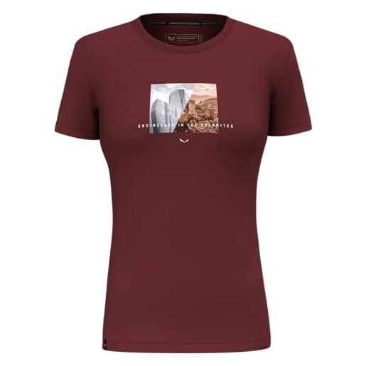Salewa pure design dry short sleeve t-shirt de 38