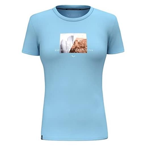 Salewa pure design dry t-shirt da donna pure design dry t-shirt w (confezione da 1)
