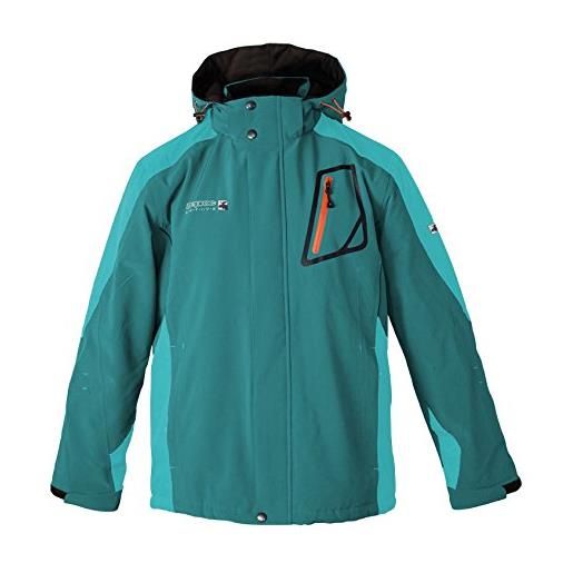 DEPROC-Active giacca da uomo giacca invernale, uomo, winterjacke, blu, xxxl