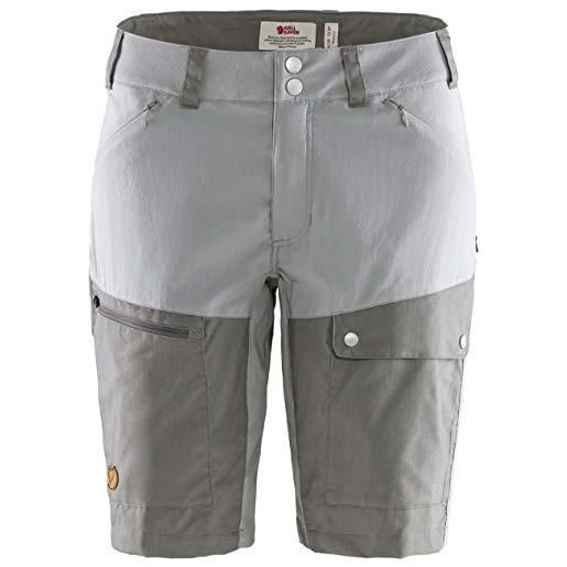 Fjallraven 89857-196-232 abisko midsummer shorts w pantaloncini donna dune beige-buckwheat brown taglia 46