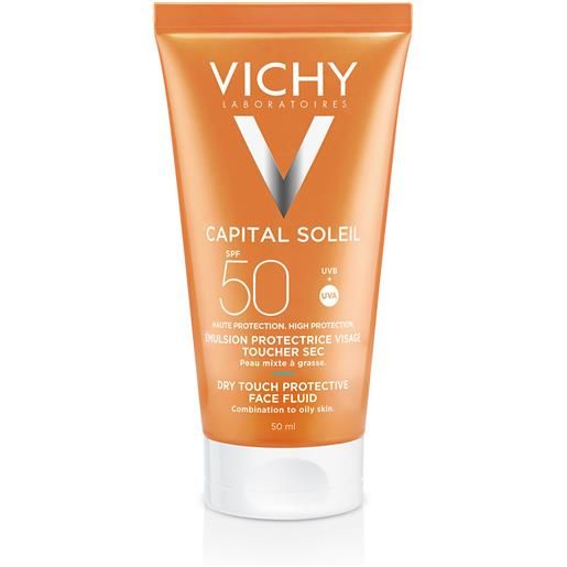 Vichy capital soleil spf50 dry touch emulsione effetto mat 50ml