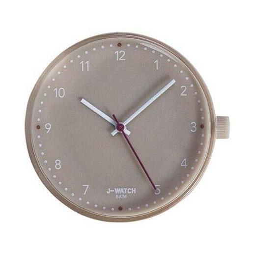 JUSTO orologio j watch cassa modello piccolo mm 32 (sabbia numeri)