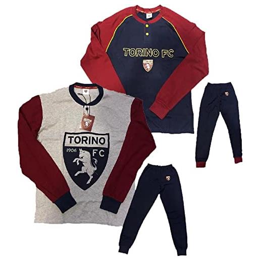 BrolloGroup pigiama torino pigiami calcio serie a taglie da ragazzo e adulto cotone serafino ps 40071-