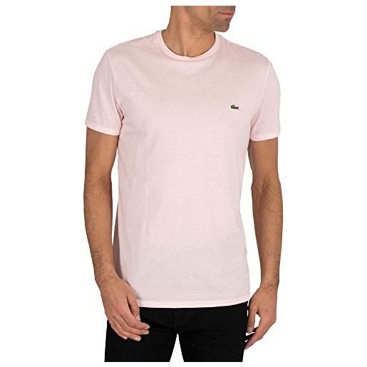Lacoste th6709, t-shirt uomo, white, 3xl