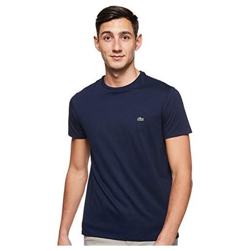 Lacoste th6709, t-shirt uomo, green, s