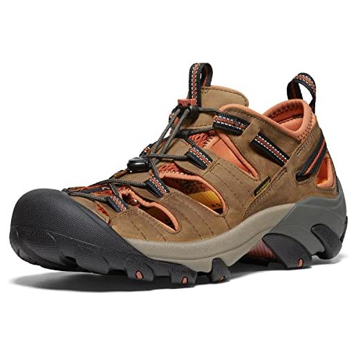 KEEN arroyo 2, sandali uomo, marrone (black olive/bombay brown), 40 eu