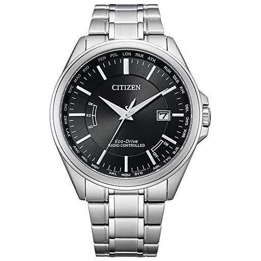 Citizen orologio analogo eco-drive uomini con cinturino in acciaio inossidabile cb0250-84e