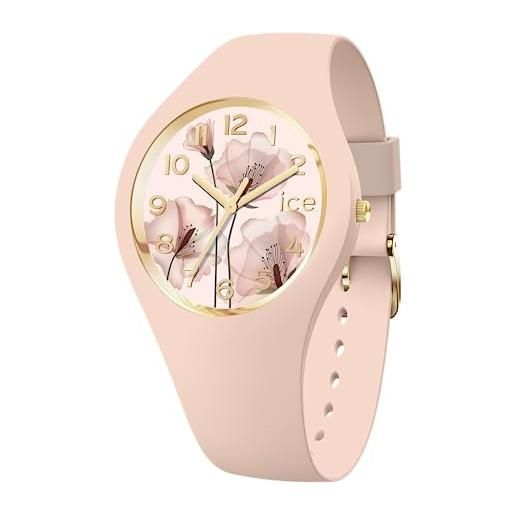Ice-watch - ice flower pink aquarel - orologio rosa da donna con cinturino in silicone - 021735 (small)