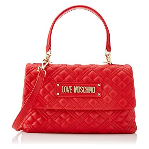 Love Moschino, jc4314pp0fla0, borsa a mano donna , rosso, taglia unica
