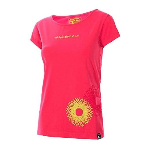 TRANGOWORLD radiant - maglietta da donna, donna, maglietta, pc007958-8c0-xs, lampone, xs
