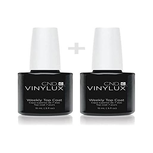 Cnd shellac dac0025 vinylux weekly top coat duo - 2 x7.3 ml