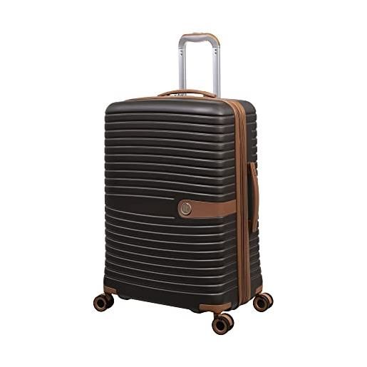 it luggage encompass - spinner espandibile con 8 ruote, 68,6 cm, chicchi di caffè. , 68,6 cm, encompass - spinner espandibile con 8 ruote, 68,6 cm