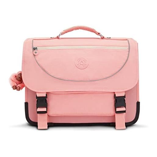 Kipling preppy, borsa da scuola, catarifrangenti, molteplici scomparti, 41 cm, 15 l, 1.16 kg, rosa candy c