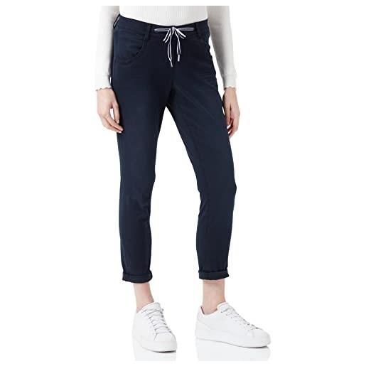 TOM TAILOR le signore pantaloni tapered relaxed 1032046, 10668 - sky captain blue, 38w / 28l