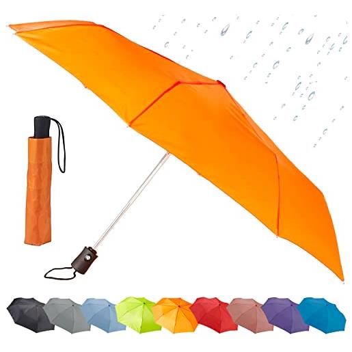 Lewis N. Clark lewis n clarks umbrella regenschirm, orange