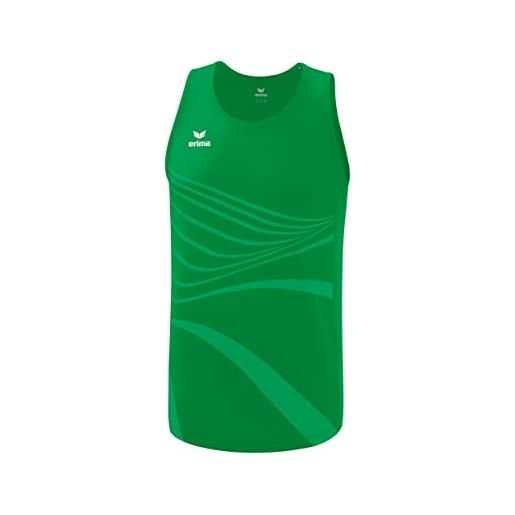 Erima canotta funzionale racing 2.0 singlet, rosso, xxl uomo