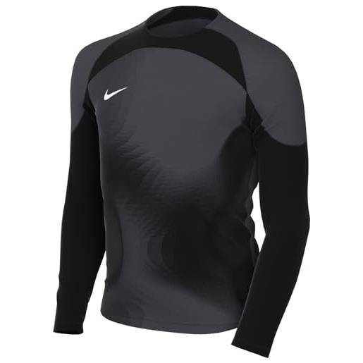 Nike y nk dfadv gardien iv gk jsyls in jersey, antracite/nero/bianco, 12-13 anni unisex-bambini e ragazzi