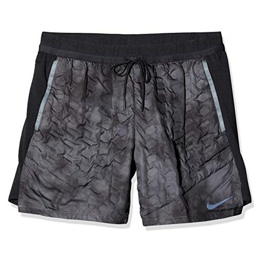 Nike pro aeroloft shorts, pantaloncini da bagno uomo, grigio (dark grey/black), (taglia produttore: x-large)