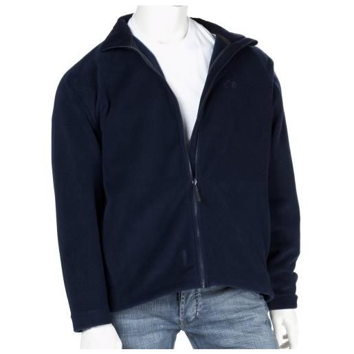 Tatonka essential uomo barons jacket - giacca in pile, uomo, 8571.681, blau, xxl