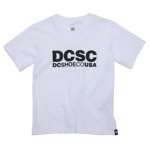 DC Shoes - maglietta, bambino, bianco (blanc (blanc/noir)), m