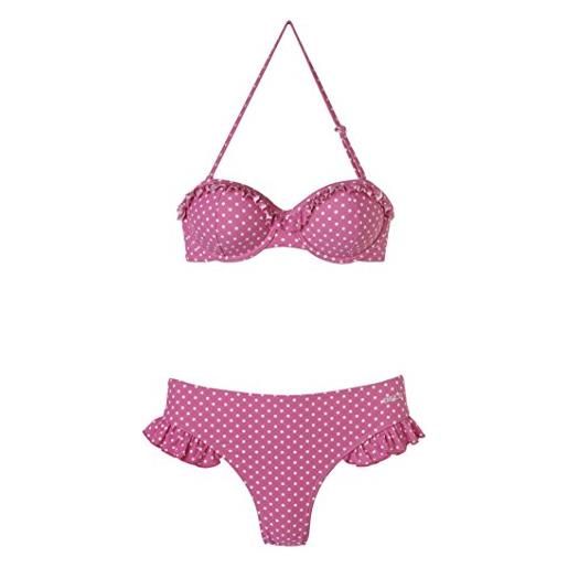 Beco costume da nuoto da donna, rosa-bianco, 36