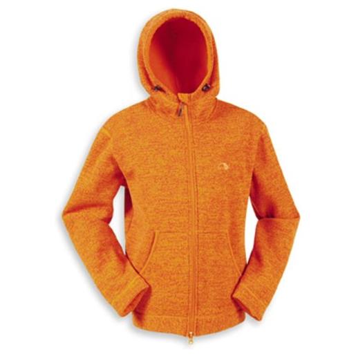 Tatonka style uomo gilmour hood jacket giacca in pile, uomo, hot orange