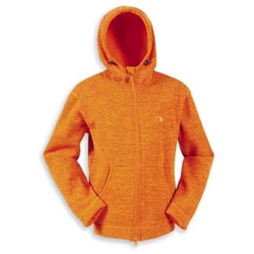 Tatonka style uomo gilmour hood jacket giacca in pile, uomo, hot orange
