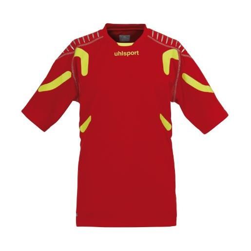 uhlsport ka - maglia da portiere, rosso (rot/fluogelb), xs