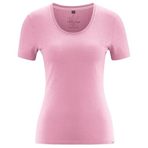 HempAge maglietta da donna in canapa, rosa, m