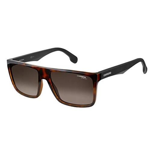 Carrera occhiali da sole 5039/s black/grey shaded 58/16/145 unisex
