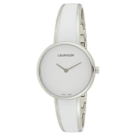 Calvin Klein orologio analogico quarzo donna con cinturino in acciaio inox 7612635119908