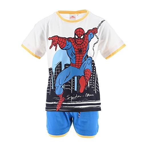 Spider man completo spiderman mis. 3 4 6 8 anni (3 anni, blu)
