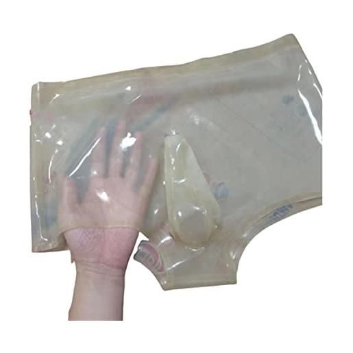SMGZC uomini slip in lattice boxer mutandine biancheria intima mutande biancheria intima pantaloncini (4xl)