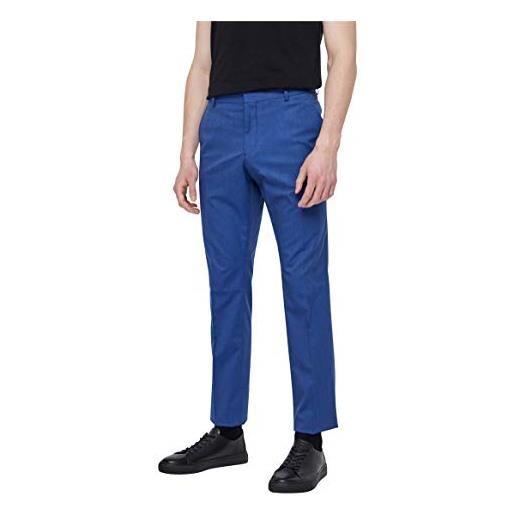 SELECTED HOMME slhslim-mylologan insig trs b noos pantaloni completo, blu (insignia blue insignia blue), 48 (taglia produttore: 42) uomo
