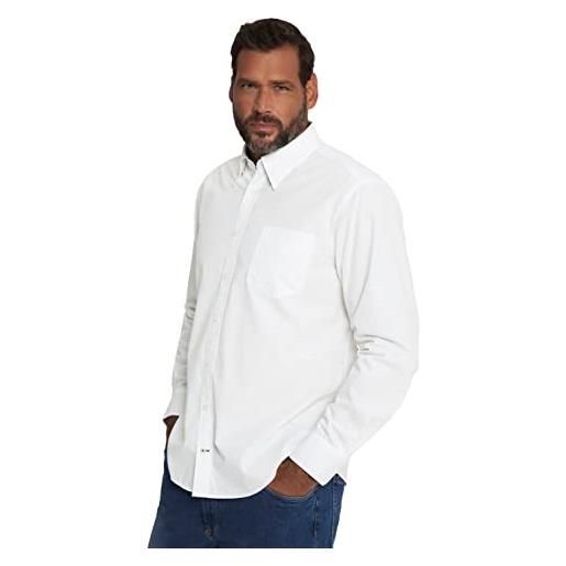 JP 1880 camicia, mf, cbd, 1, bianco neve, xxxxl uomo