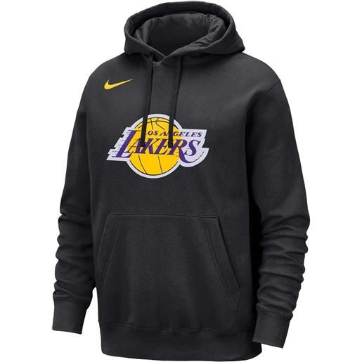 Felpa con cappuccio LA Lakers NBA Drip Logo bianca