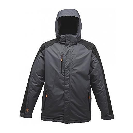 Regatta - giacca impermeabile in poliestere jacquard x-pro marauder jacket, uomo, rg054/tra366, navy/black, 3xl