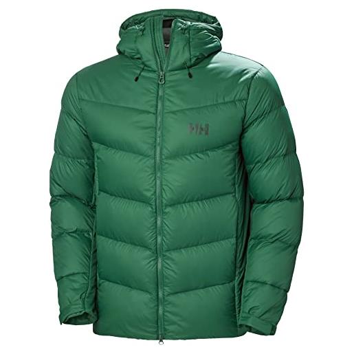 Helly Hansen uomo verglas icefall down jacket, verde scuro, m