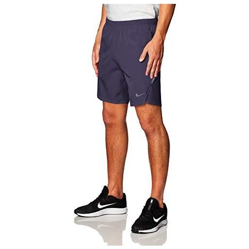 Nike nkct flex 9in - pantaloncini da uomo, uomo, pantaloncini, 887515, gridiron, s
