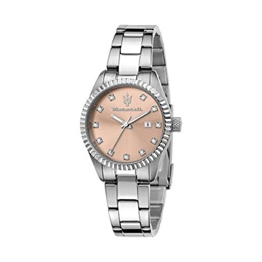 Maserati orologio donna, collezione competizione, in acciaio - r8853100509