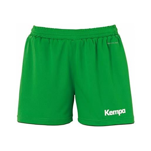 Kempa emotion shorts, pantaloncini da donna, rosso/bianco, xl