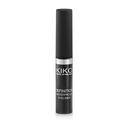 KIKO milano definition waterproof eyeliner | eyeliner liquido con formula resistente all'acqua