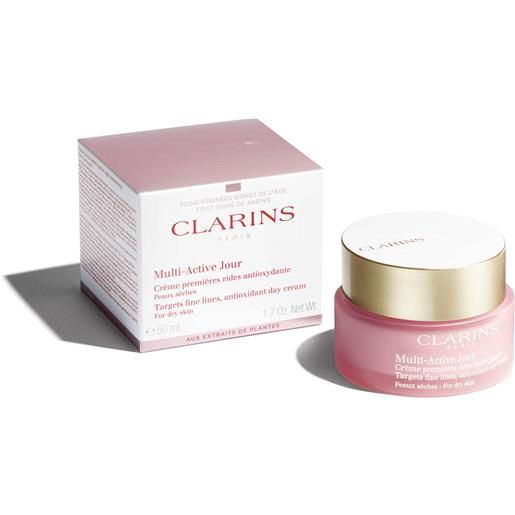 Clarins multi-active crema giorno pelle secca 50ml